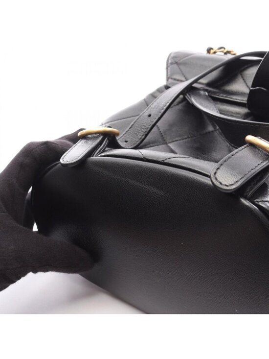 Chanel Backpack 19 Black Lambskin Quilted Small main image 5